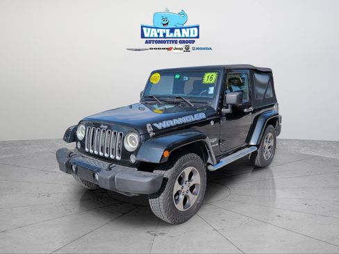 Certified 2016 Jeep Wrangler Sahara w/ Mopar Chrome Edition Group image 1
