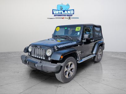 Certified 2016 Jeep Wrangler Sahara w/ Mopar Chrome Edition Group