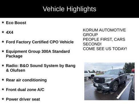 Certified 2025 Ford Explorer ST-Line image 4