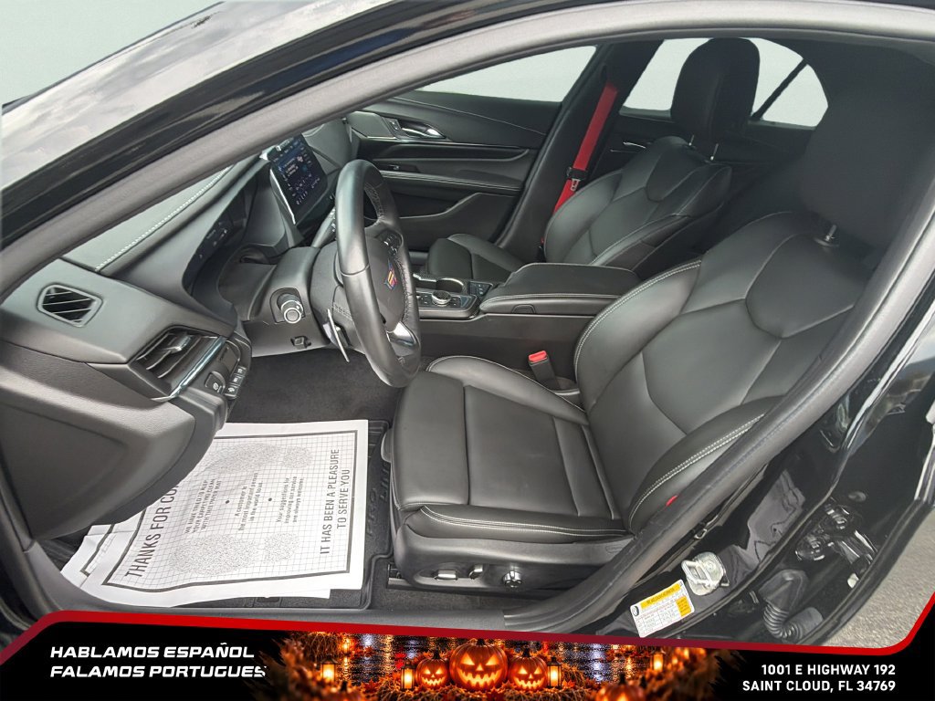Certified 2023 Cadillac CT4 V Blackwing w/ Driver Assist Package RWD image 17