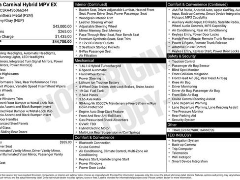 Used 2025 Kia Carnival EX image 5