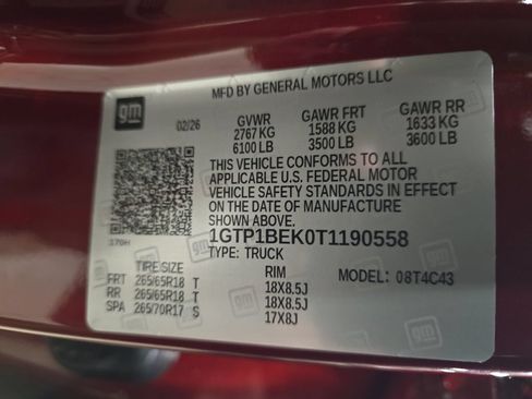 New 2026 GMC Canyon Elevation w/ Convenience Package RWD image 34