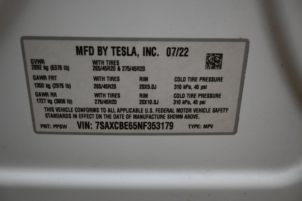 Used 2022 Tesla Model X Plaid AWD/4WD image 37