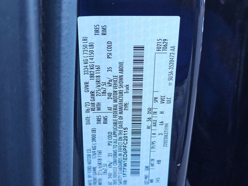 Used 2023 Ford F150 Lariat w/ Trailer Tow Package image 38