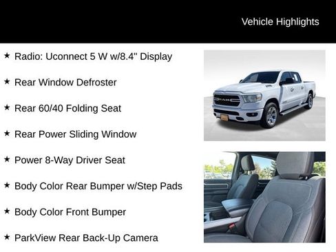 Certified 2023 RAM 1500 Big Horn w/ Trailer Tow Group AWD/4WD image 17