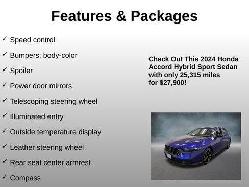 Used 2024 Honda Accord Sport image 24