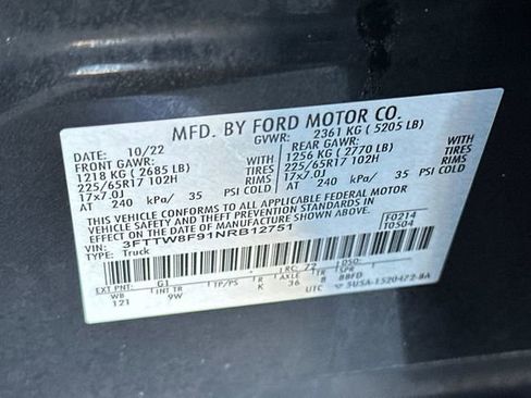 Used 2022 Ford Maverick XL w/ Equipment Group 100A Standard image 20