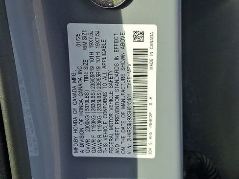 Certified 2025 Honda CR-V Sport Touring image 28
