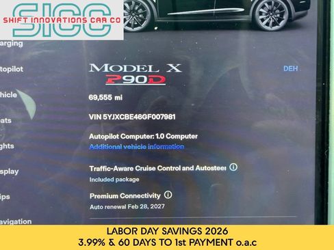 Used 2016 Tesla Model X P90D AWD/4WD image 11