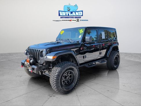 Used 2022 Jeep Wrangler Unlimited Rubicon w/ LED Lighting Group image 1