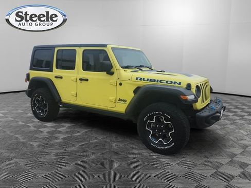 Used 2023 Jeep Wrangler Unlimited Rubicon 4xe w/ Steel Bumper Group image 7