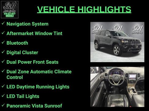 Used 2015 Jeep Grand Cherokee Overland w/ Advanced Technology Group AWD/4WD image 3