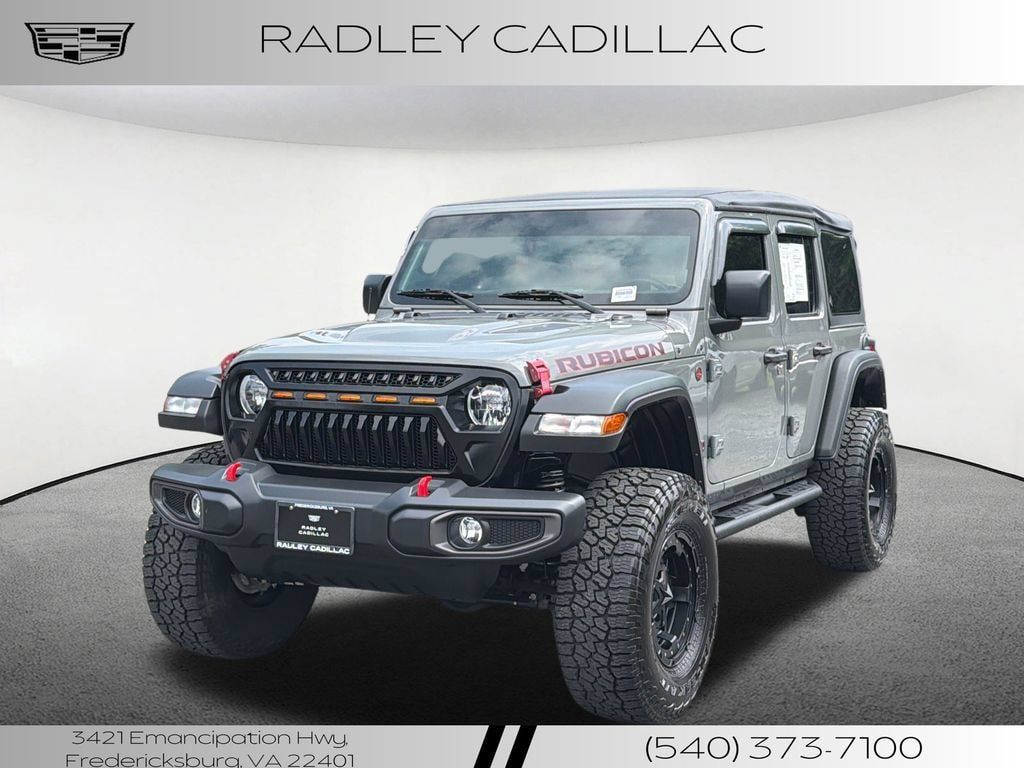 Used 2021 Jeep Wrangler Unlimited Rubicon w/ Cold Weather Group AWD/4WD 360° Tour