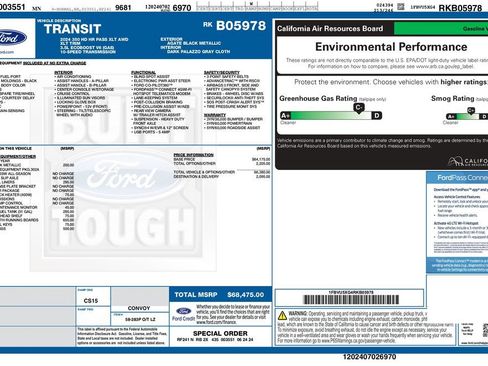 Used 2024 Ford Transit 350 XLT AWD/4WD image 3