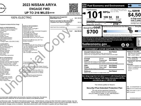 Used 2023 Nissan Ariya FWD image 4