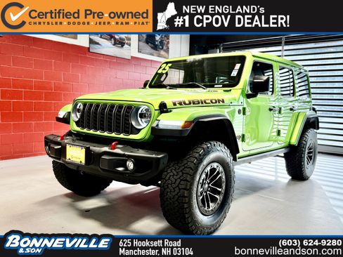 Certified 2025 Jeep Wrangler Unlimited Rubicon AWD/4WD image 1