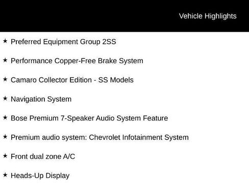 Used 2024 Chevrolet Camaro SS RWD image 5