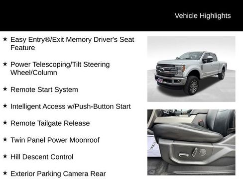Used 2017 Ford F350 Lariat w/ Lariat Ultimate Package AWD/4WD image 16