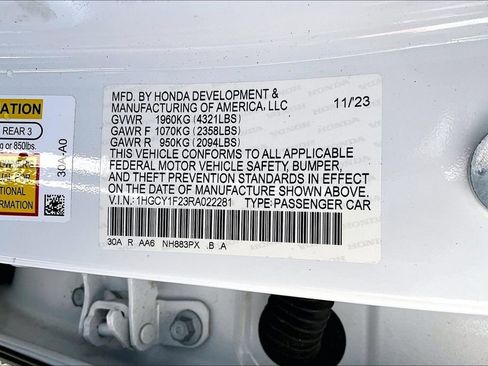 Used 2024 Honda Accord LX image 16