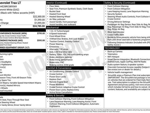 Used 2024 Chevrolet Trax LT w/ Driver Confidence Package FWD image 21