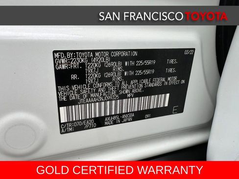 Certified 2022 Toyota Venza Limited AWD/4WD image 43