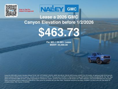 New 2026 GMC Canyon Elevation w/ Convenience Package