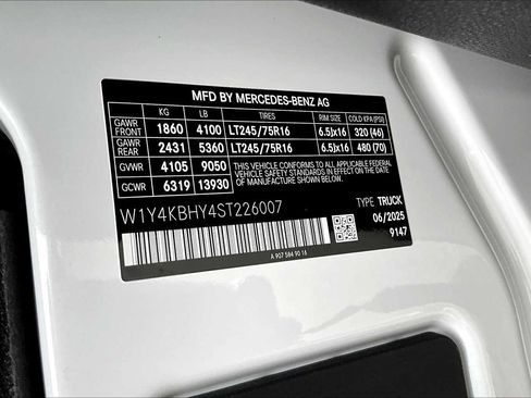 New 2025 Mercedes-Benz Sprinter 2500 image 13