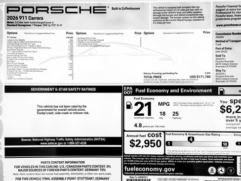 New 2026 Porsche 911 Carrera image 28