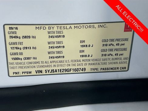 Used 2016 Tesla Model S 90D AWD/4WD image 32
