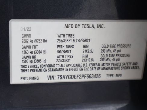 Used 2023 Tesla Model Y Performance AWD/4WD image 55