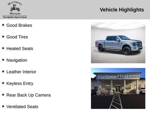 Used 2021 Ford F150 Lariat w/ Equipment Group 502A High AWD/4WD image 14