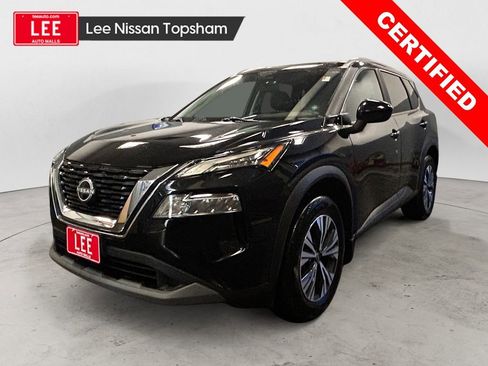 Certified 2023 Nissan Rogue SV w/ SV Premium B Package AWD/4WD image 1