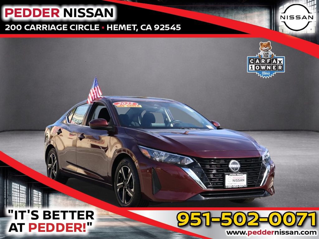 Used 2025 Nissan Sentra SV FWD image 1