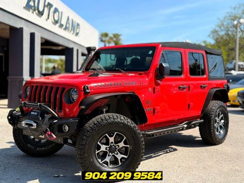 Used 2018 Jeep Wrangler Unlimited Rubicon AWD/4WD image 1