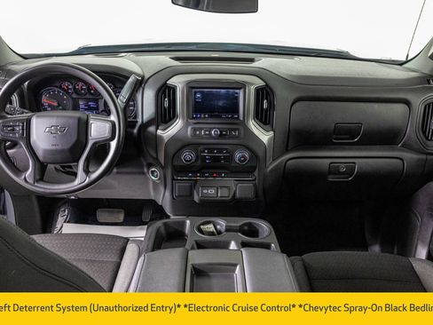 Used 2024 Chevrolet Silverado 1500 Custom w/ Dark Appearance Package AWD/4WD image 26