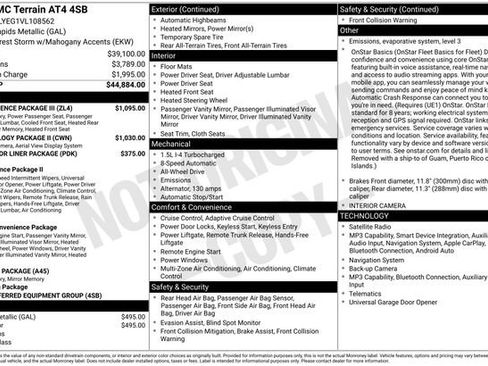 New 2027 GMC Terrain AT4 w/ Convenience Package III AWD/4WD image 23