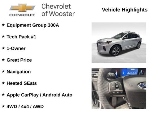 Used 2023 Ford Escape ST-Line w/ Tech Pack #1 AWD/4WD image 2