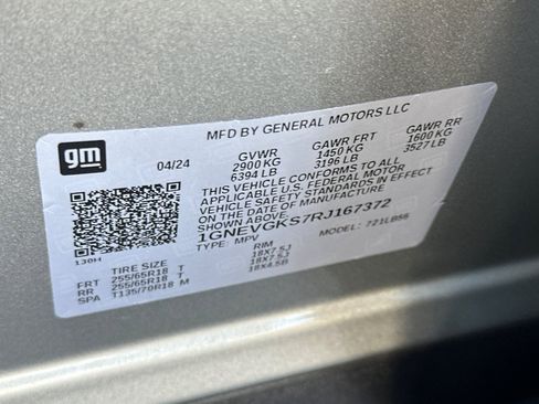 Certified 2024 Chevrolet Traverse LT image 56