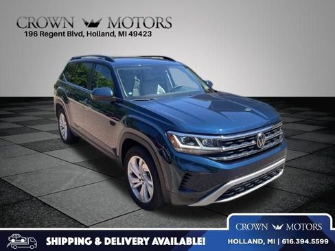 Used 2023 Volkswagen Atlas SE w/ Panoramic Sunroof Package AWD/4WD image 1