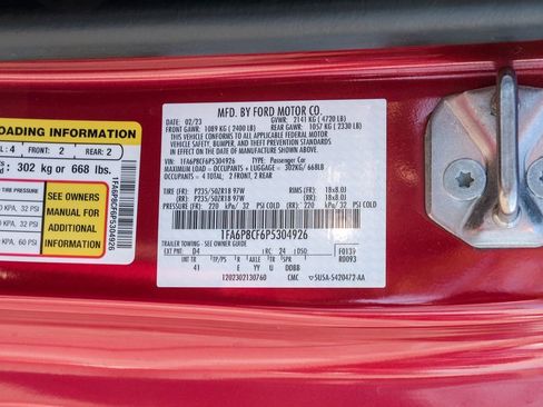 Used 2023 Ford Mustang GT Premium w/ Ford Safe & Smart Package RWD image 56
