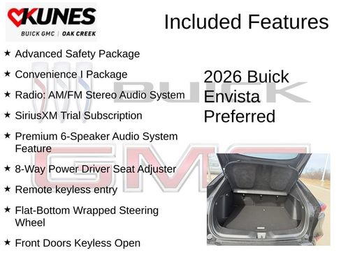 New 2026 Buick Envista Preferred w/ Convenience I Package image 2