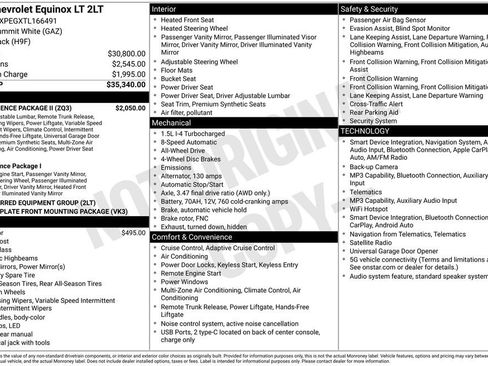 Used 2026 Chevrolet Equinox LT w/ Convenience Package II AWD/4WD image 31