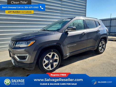 Used 2020 Jeep Compass Limited FWD image 1