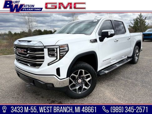 Used 2022 GMC Sierra 1500 SLT w/ SLT Premium Package AWD/4WD image 1