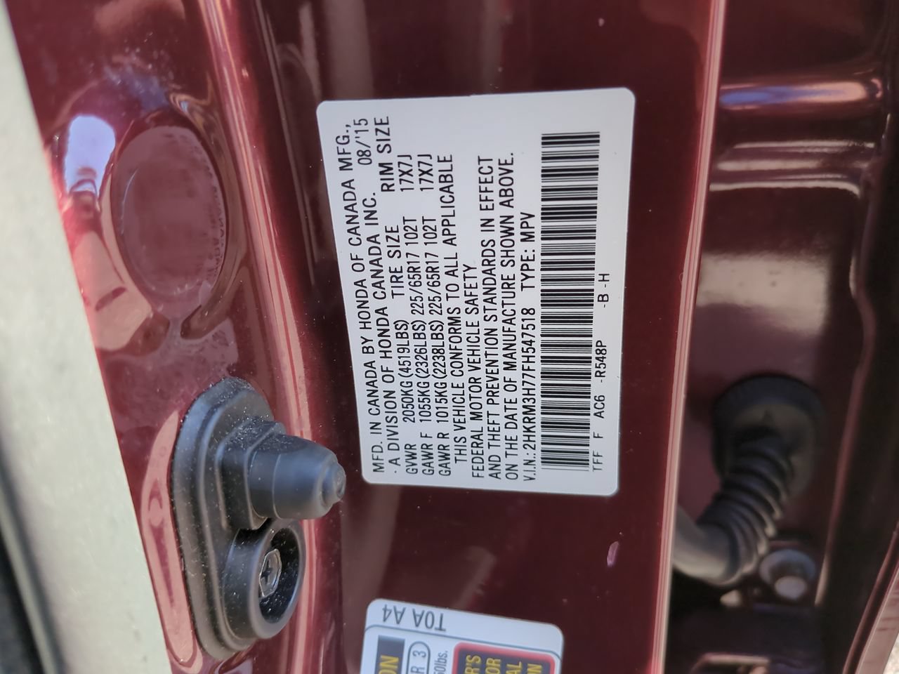 Used 2015 Honda CR-V EX-L image 24
