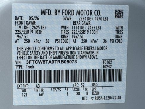 New 2026 Ford Maverick Lobo AWD/4WD image 12
