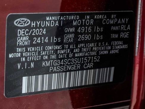 New 2025 Genesis G70 2.5T w/ Sport Prestige Package image 14