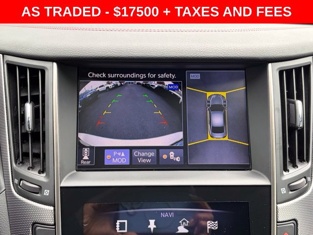 Used 2018 INFINITI Q50 Red Sport 400 w/ Sensory Package (Sport) RWD image 25