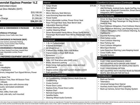 Used 2022 Chevrolet Equinox Premier AWD/4WD image 17