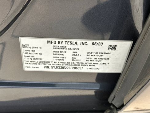 Used 2020 Tesla Model X Long Range AWD/4WD image 31